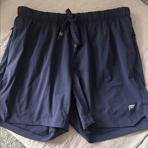 Fabletics Navy Lined Athletic Performance Shorts